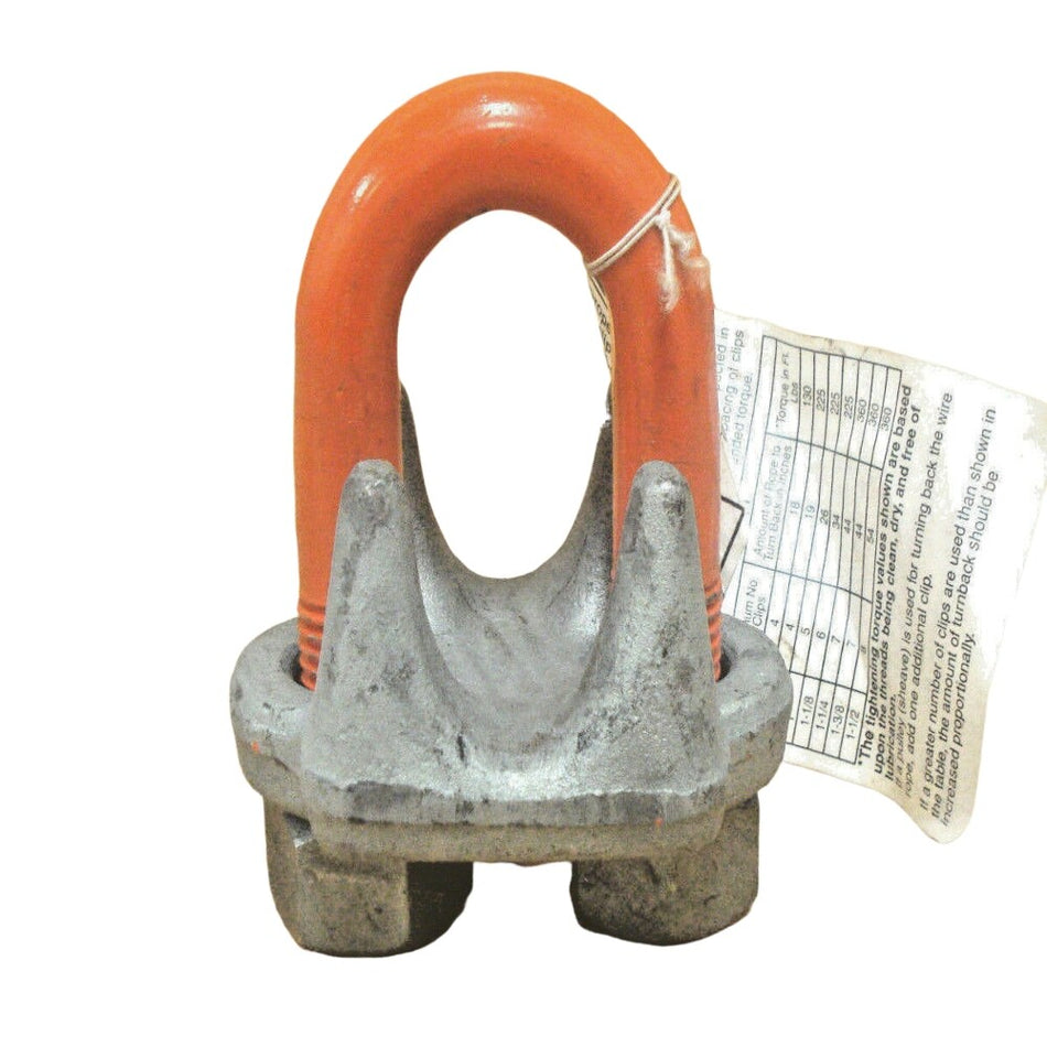 CM M256 Forged1-1/4" Wire Rope Clip Steel -