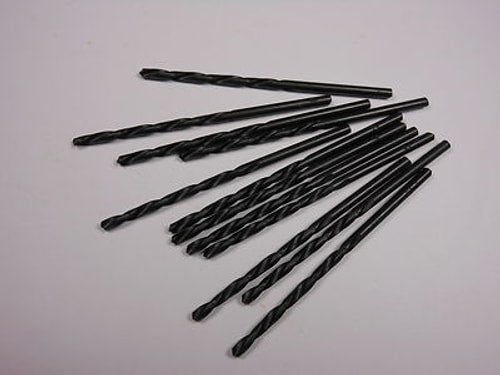 Jobber Length Drill Bits #40 118° HSS LH 2-3/8" OAL (12 Pcs)