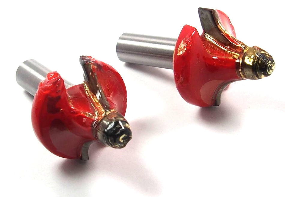 Beading Router Bits 1-1/2" Cut x 1/2" Radius 11445466026 SP209 (2 Pcs)