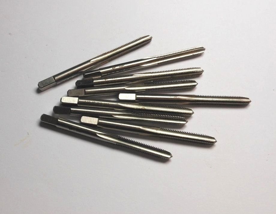 BRUBAKER Plug Taps 8-36 H2 4FL HSS 2-1/8" UNF 10201 (9 Pcs)
