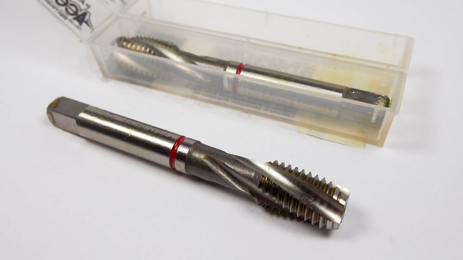 Modified Bottoming Spiral Flute Taps M12x1.75 D6 4FL HSSE (2 Pcs)