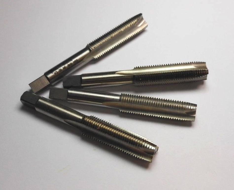 Plug Taps 1/2-20 H3 3FL HSS UNF 3-3/8" OAL (4 Pcs)