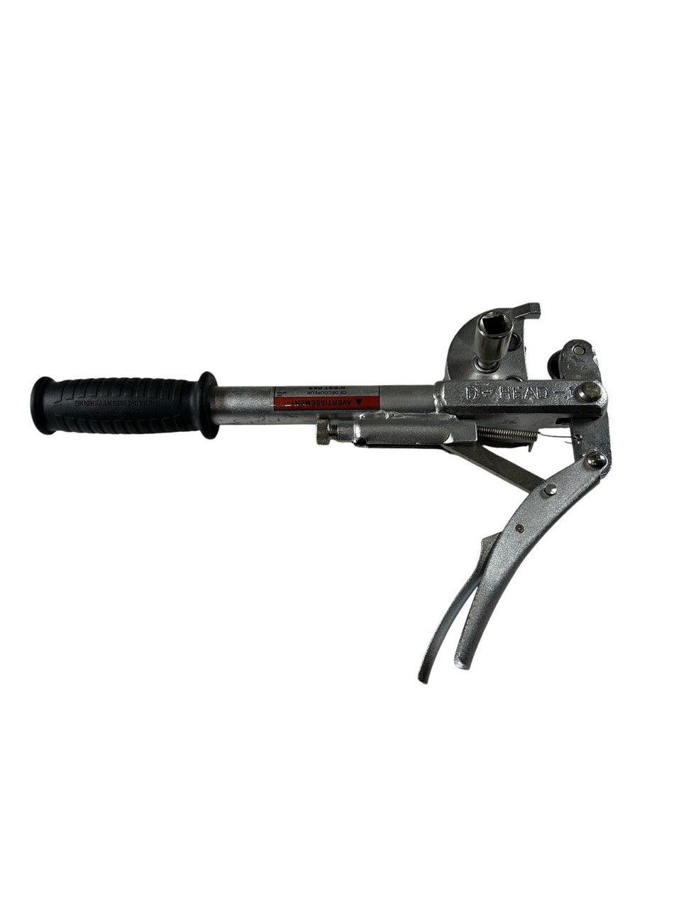 Vestil D-HEAD-1 Steel Quick Open Drum Deheader For 30 Gal/55 Gal Drum Capacity