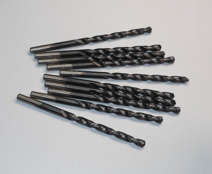 Cobalt Jobber Drills #6 TiAlN 135° 2-1/2" x 3-3/4" 44976 (10 Pcs)