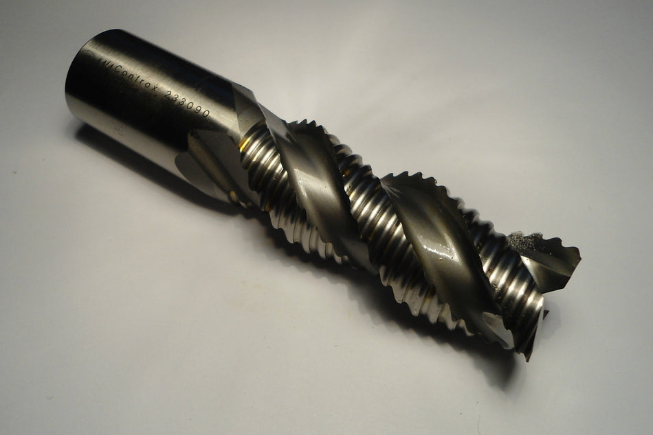 1-1/4" Controx Cobalt Roughing End Mill 3FL 1-1/4" x 3" x 5-1/2" 45°