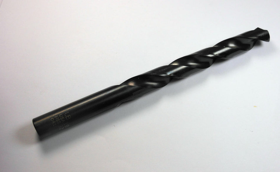 Jobber Drill 19/32" HSS Oxide 118° 5-3/16" LOC x 7-1/8" OAL