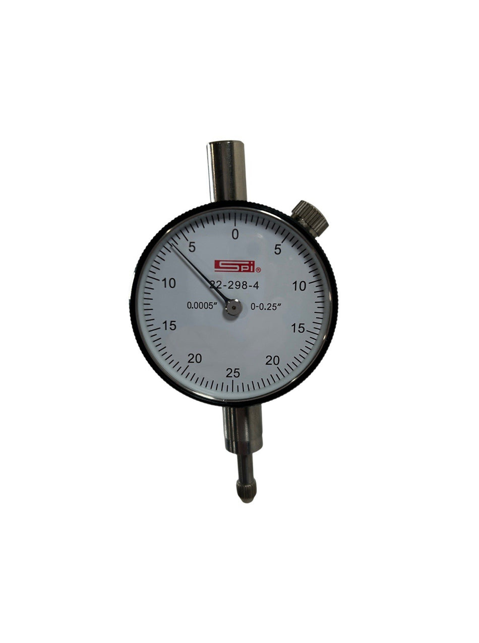 SPI 22-298-4 0.25" Max 0-25-0 Dial Reading 0.0005" Accuracy Dial Drop Indicator