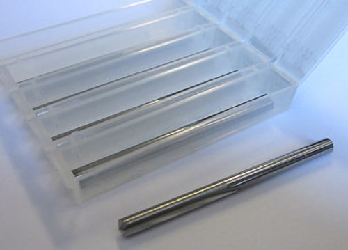 SGS Carbide Straight Flute Drill Bits 9/64 0.1406" 140° 56109 (5 Pcs)