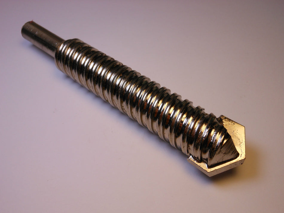 CLE-LINE Carbide-Tipped Fast Helix Masonry Bit 1" x 1/2" Shank x 6"