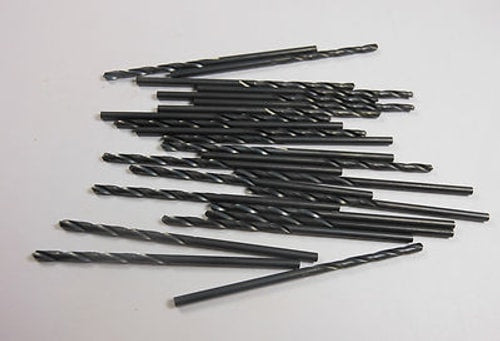 Jobber Length Drills #58 (0.0420") HSS 118° Oxide 11/16" LOC x 1-5/8" (24 Pcs)