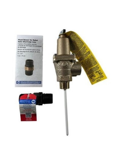Watts LF40XL-5 3/4" MNPT x FNPT Bronze Temperature and Pressure Relief Valve