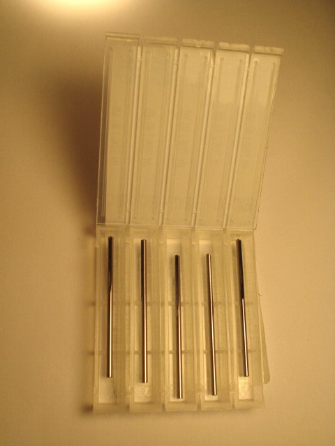 SGS Carbide Straight Flute Drill .0785" 2FL 3/4" x 1-3/4" (5 Pcs)