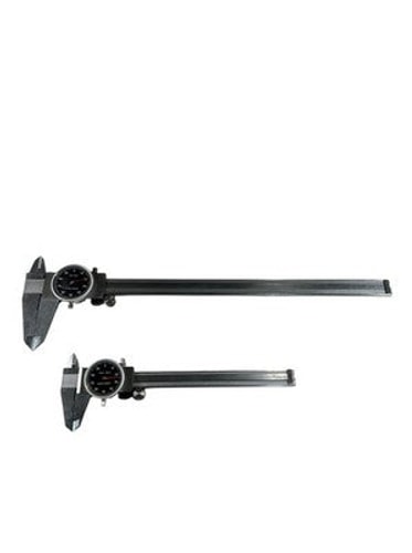 Machinist 10B-0612 0 to 6 & 12" Outside Dia 0.001" Graduation Dial Caliper Set