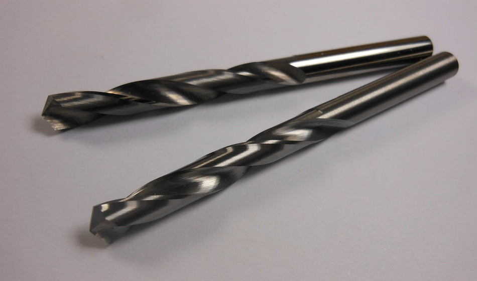 Carbide Jobber Drills "I" 118° 2FL 2-1/8" LOC x 3-1/2" OAL (2 Pcs)