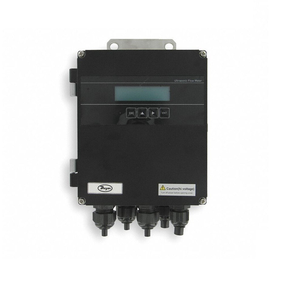 Dwyer UXF3-B1 20-30V 0-105 FPS Ultrasonic Flowmeter Converter -
