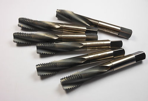 GREENFIELD Cobalt  Bottoming Taps 7/16-14 H3 UNC 3FL 87464 (6 Pcs)
