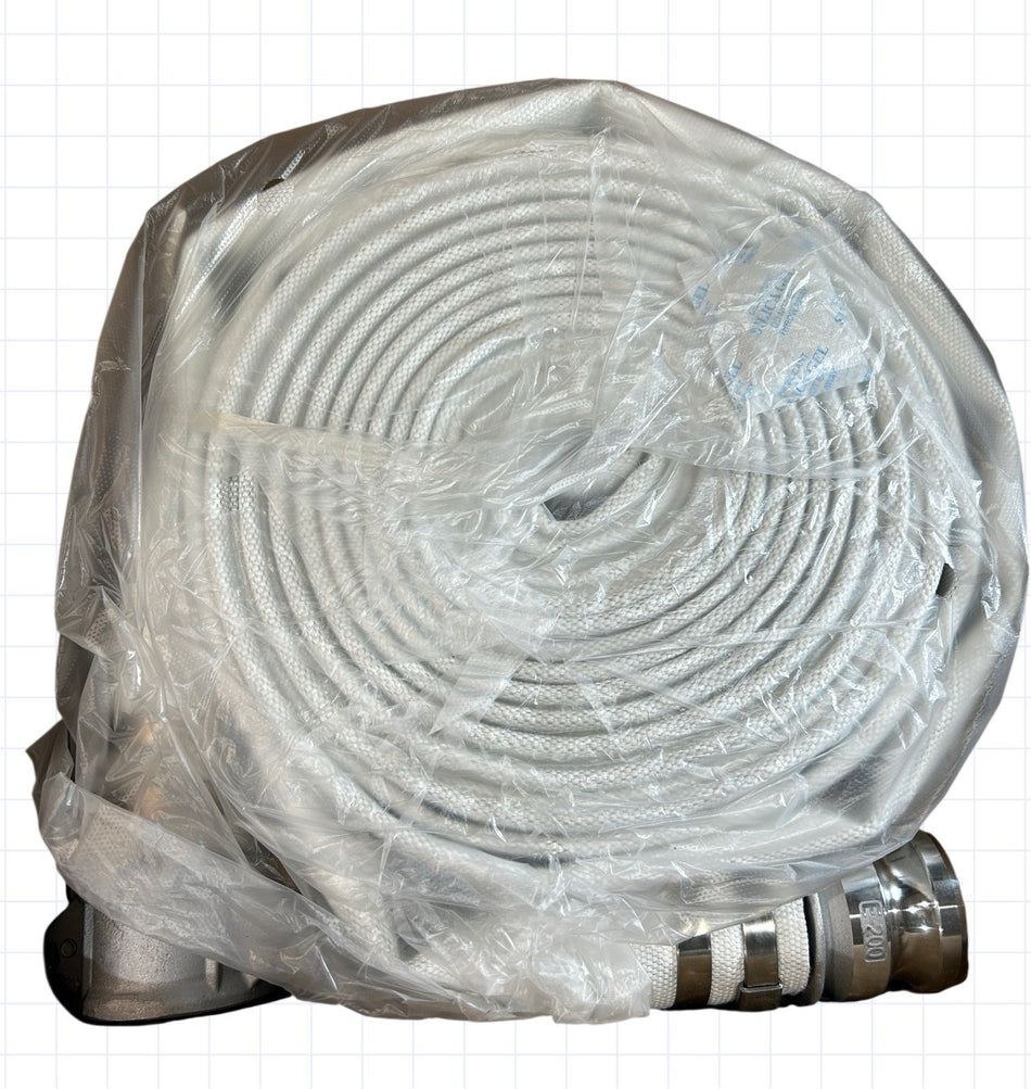 Value Collection 1ZMT9 2" ID x 2-7/32" OD x 50' L 125 PSI Water Discharge Hose