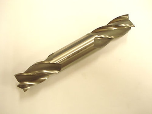 Square Double End Mill 1" 4FL HSS 1" x 1-7/8" x 6-3/8" 30°