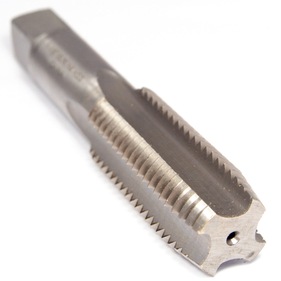 Interstate 04862058 Plug Straight Flute Tap 1-1/8-8 H5 4FL HSS Bright