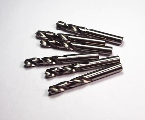 Screw Machine Drills "W" HSS 118° 1-7/8" LOC x 3-1/4" OAL USA (6 Pcs)