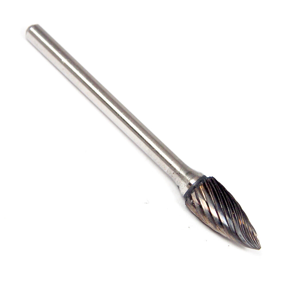 TITAN Carbide Tree Burr 1/4" x 1/8" Shank SG-51 S/C TB19413