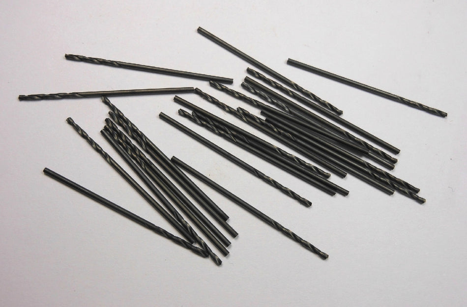 Screw Machine Drills #58 (0.0420") 135° HSS Oxide 1/2" LOC x 1-3/8" OAL (24 Pcs)