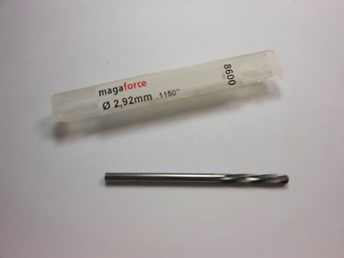 MAGAFORCE Carbide Reamer 0.1150" 6FL 19/32" x 2-1/4"