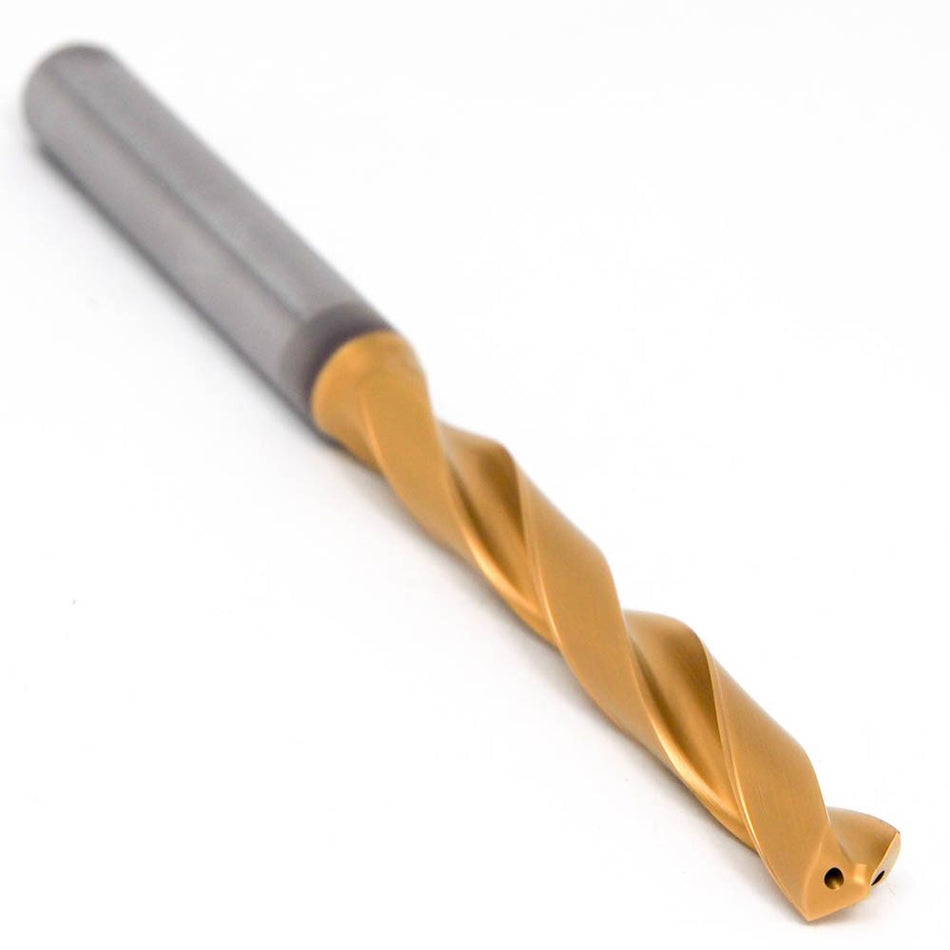 KENNAMETAL Carbide Coolant Jobber Drill 9.703mm TiN 2249607