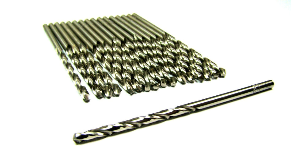 C-L Jobber Length Drill Bits #33 0.1130" 118° HSS Bright 150° (16 Pcs)