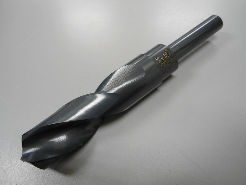 DORMER Parallel Shank Drill 61/64" HSS A170 1/2" Shank