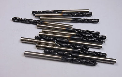 Cobalt Screw Machine Drills #28 (0.1405") TiAlN 15/16" LOC x 1-15/16" (12 Pcs)