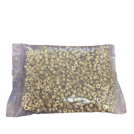 E-Z Sonic TH-006-SV #6-32 Single Vane Threaded Insert for Plastic (Pack of 1000)0