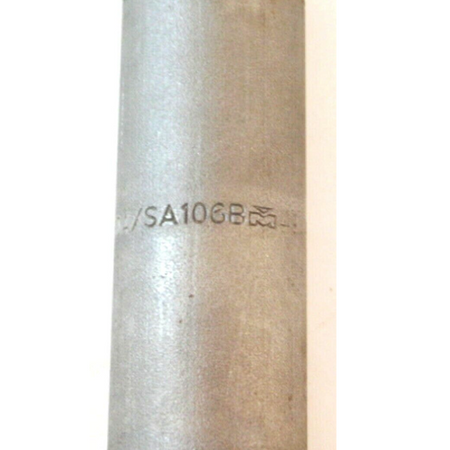 Beck SCH160A/SA106B 1-1/4" x 8" Schedule 160 Black Steel Threaded Pipe Nipple -2