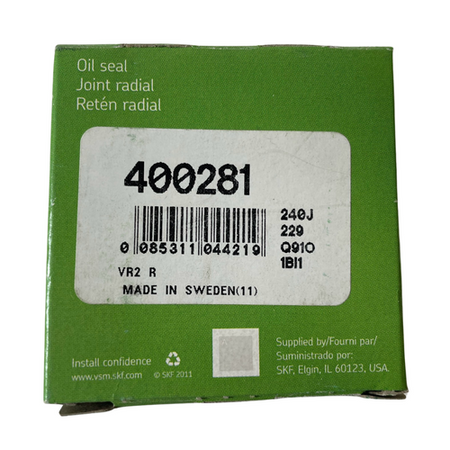 SKF 400281 1.063" to 1.142" x 0.354" VR2 Nitrile Rubber Solid Oil Seal -3