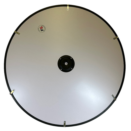 Fred Silver PLXR-36 36" x 36' Round Acrylic Convex Security Mirror -1