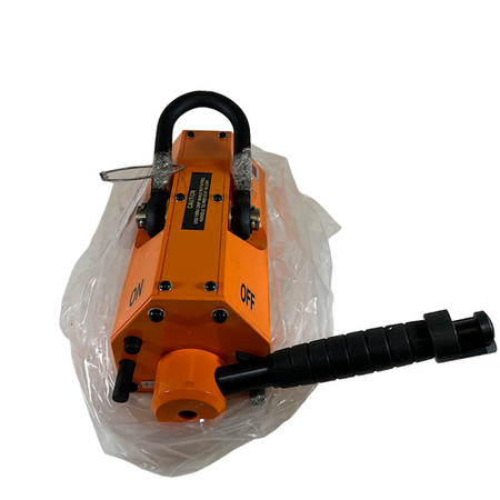 Eriez RPL-15 1500 Lb Flat 750 Lb Round Capacity SafeHold Lifting Magnet1