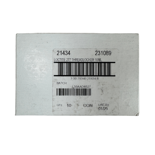 Loctite 277 0.34 Oz Red Oil Tolerant High-Strength Threadlocker (Lot of 4) -2