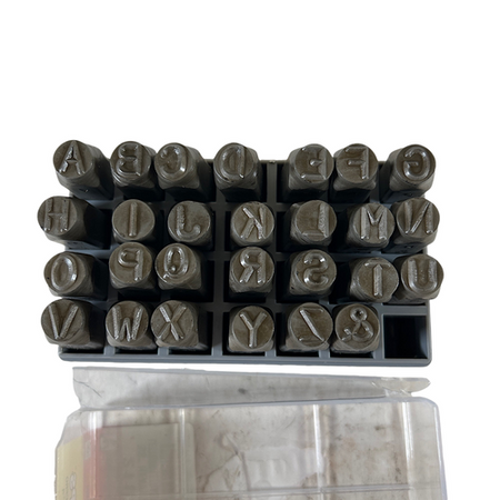 CH Hanson 21151 3/8" x 3-1/8" Letter Set Hand Stamp -2