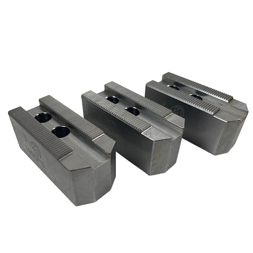Kitagawa SJ06B1 Square Serrated Lathe Chuck Jaw (Lot of 3)0