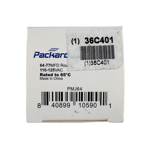 Packard PMJ64 110 - 125 Volt Motor Start Capacitor (Lot of 7) -1