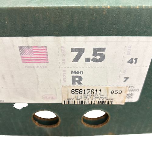 Danner 15610X 7.5 Men's Size 7.5 Leather Round Steel Toe Military Boots -1