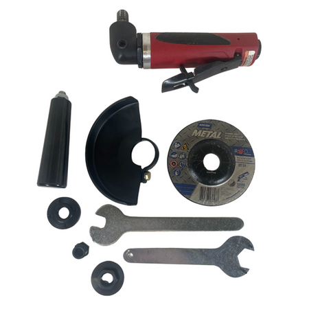 Sioux SWG10A1245 4-1/2" x 5/8"-11 12000 RPM 35 CFM Air Angle Grinder -0