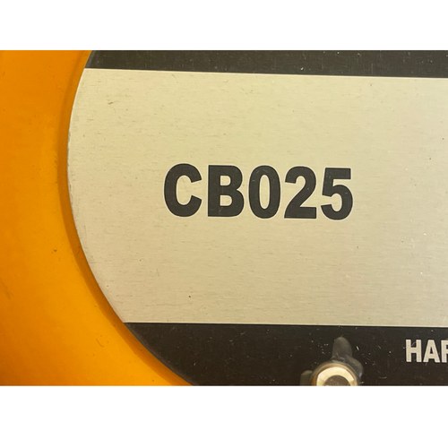 Harrington CB025-8 2500 Lb 8' Hook Mounted Manganese Alloy Manual Chain Hoist -3