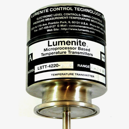 Lumenite LSTT-4220-C-1-1/2-350F Sanitary Temperature Transmitter -2