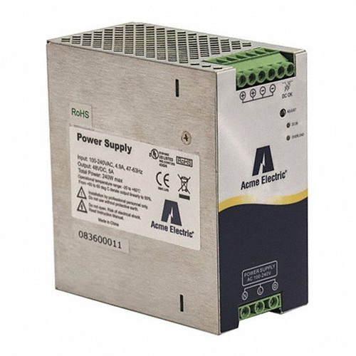 ACME Electric DM124033S 90 to 254VAC/24VDC 80W DIN Rail DC Power Supply -0
