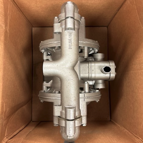 Sandpiper HDF1DB1A 1" 70 GPM 125 PSI Heavy Duty Air-Operated Flap Valve Pump -0