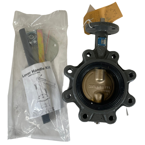 Milwaukee CL223E D4 4" 200 PSI Aluminum Bronze Alloy Butterfly Valve -1