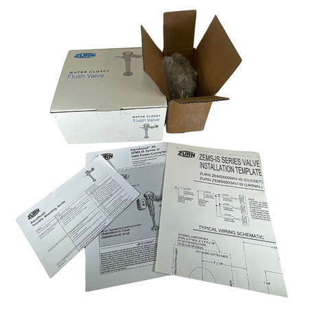 Zurn ZEMS6000PL-HET-IS 1" x 11-1/2" 1.28 GPF 80 PSI Automatic Flush Valve3