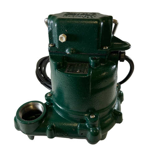 Zoeller N57 3/10HP 115V 9.7A 60Hz 1550 RPM Cast Iron Submersible Sump Pump -0