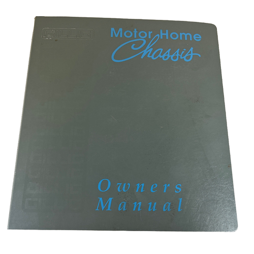 Gillig 6CT Cummins 6CT Motor Home Chassis Owner's Manual0